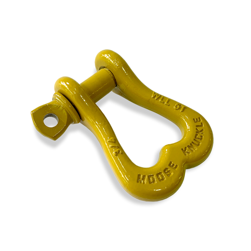Yellow Moose Knuckle XL Shackle 3/4 - Aspire Auto Accessories