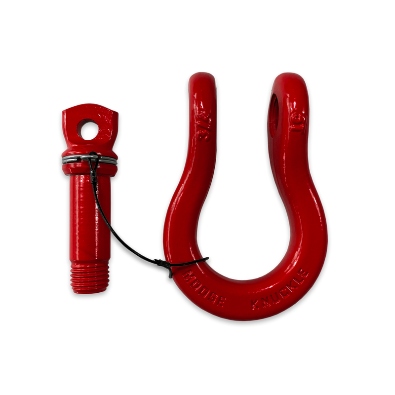Red B'oh Recovery Spin Pin Shackle 3/4 - Aspire Auto Accessories