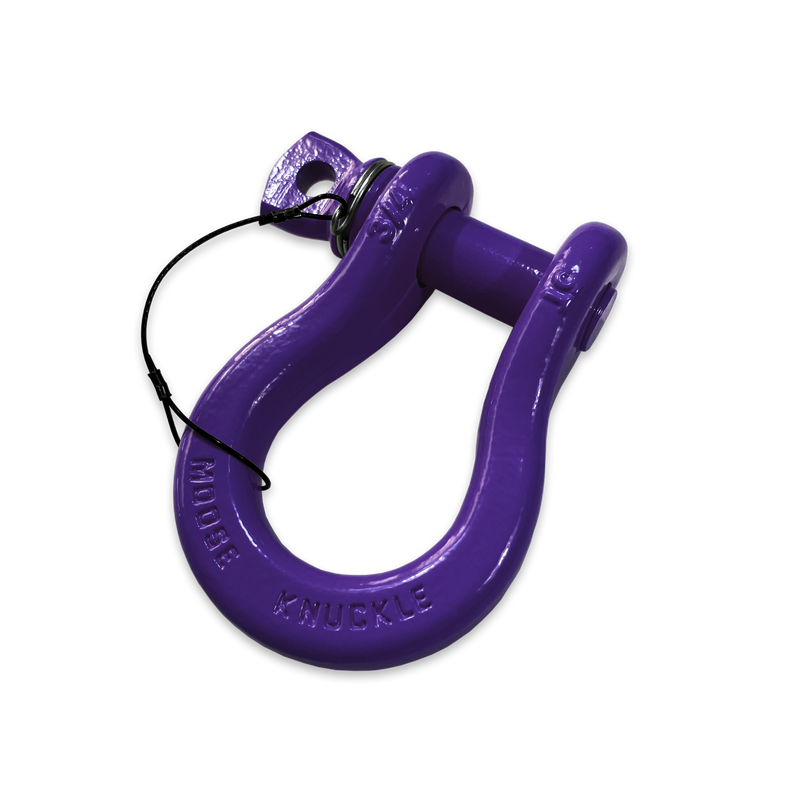 Purple B'oh Recovery Spin Pin Shackle 3/4 - Aspire Auto Accessories