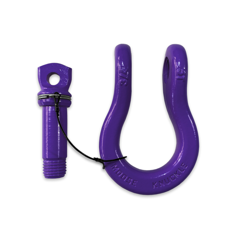 Purple B'oh Recovery Spin Pin Shackle 3/4 - Aspire Auto Accessories