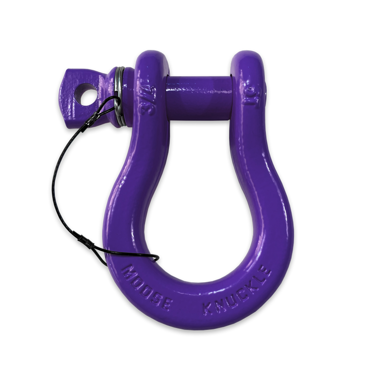 Purple B'oh Recovery Spin Pin Shackle 3/4 - Aspire Auto Accessories