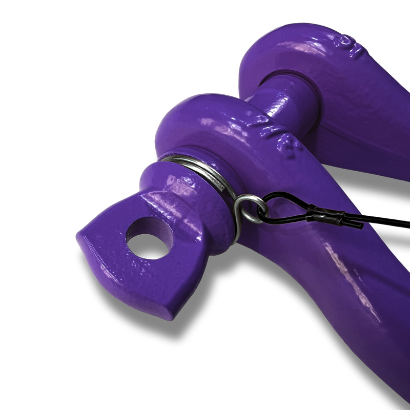 Purple B'oh Recovery Spin Pin Shackle 3/4 - Aspire Auto Accessories