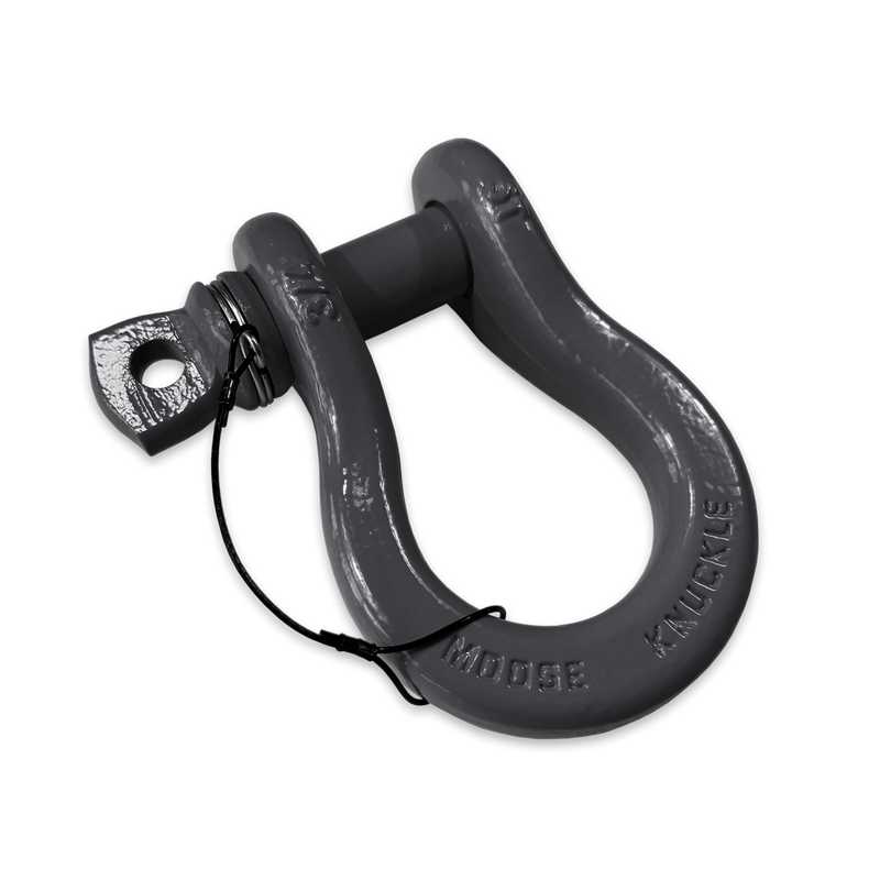 Gray B'oh Recovery Spin Pin Shackle 3/4 - Aspire Auto Accessories