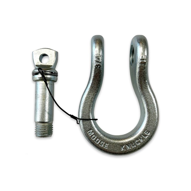 Galvanized B'oh Recovery Spin Pin Shackle 3/4 - Aspire Auto Accessories