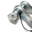 Galvanized B'oh Recovery Spin Pin Shackle 3/4 - Aspire Auto Accessories