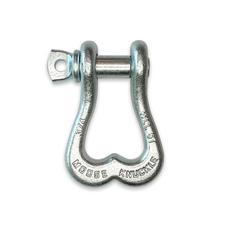 Galvanized Moose Knuckle XL Shackle 3/4 - Aspire Auto Accessories