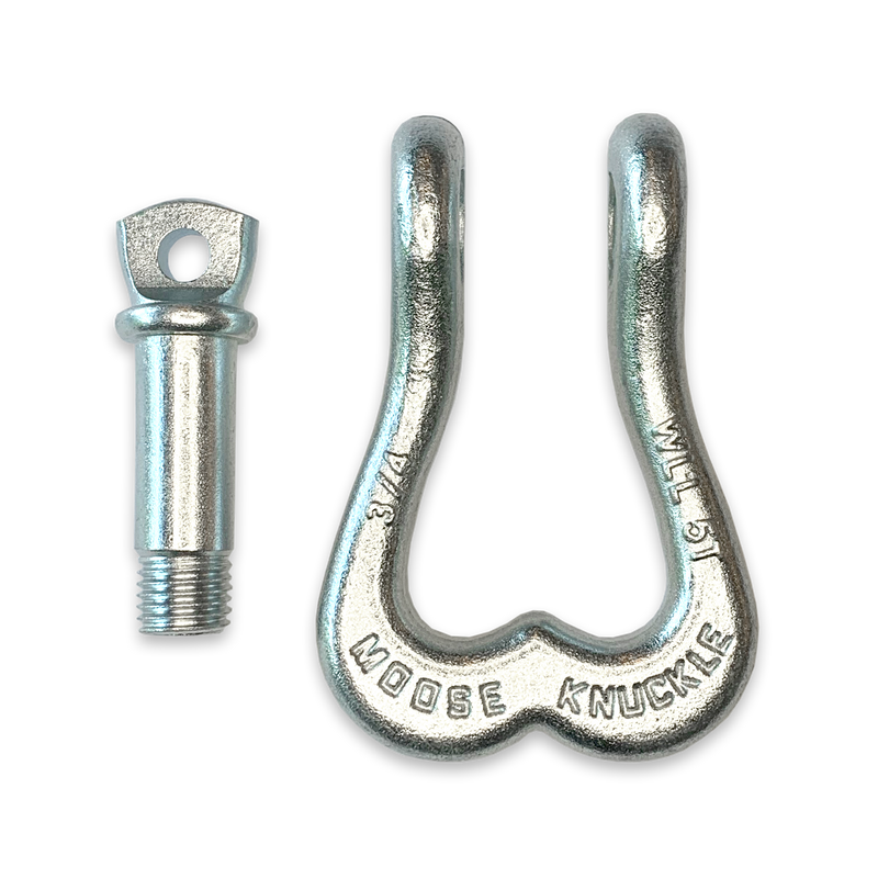 Galvanized Moose Knuckle XL Shackle 3/4 - Aspire Auto Accessories