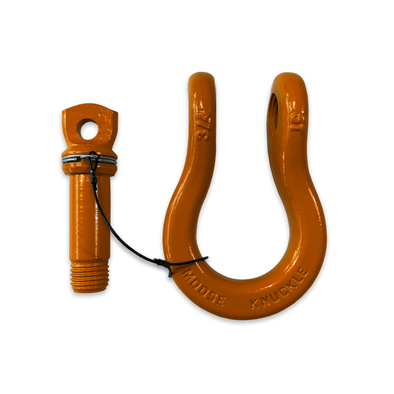 Orange B'oh Recovery Spin Pin Shackle 3/4 - Aspire Auto Accessories