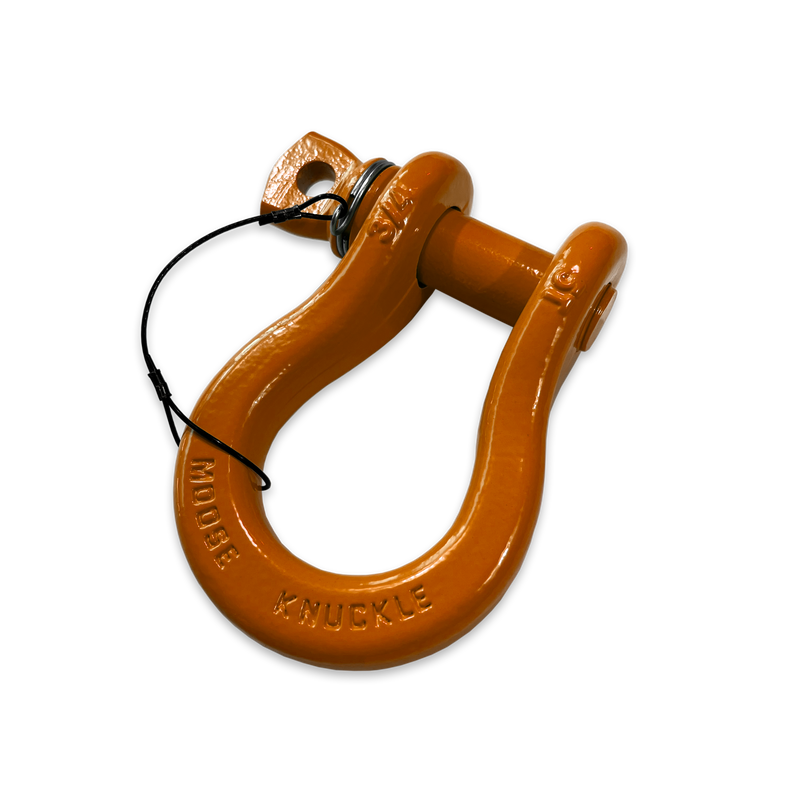 Orange B'oh Recovery Spin Pin Shackle 3/4 - Aspire Auto Accessories