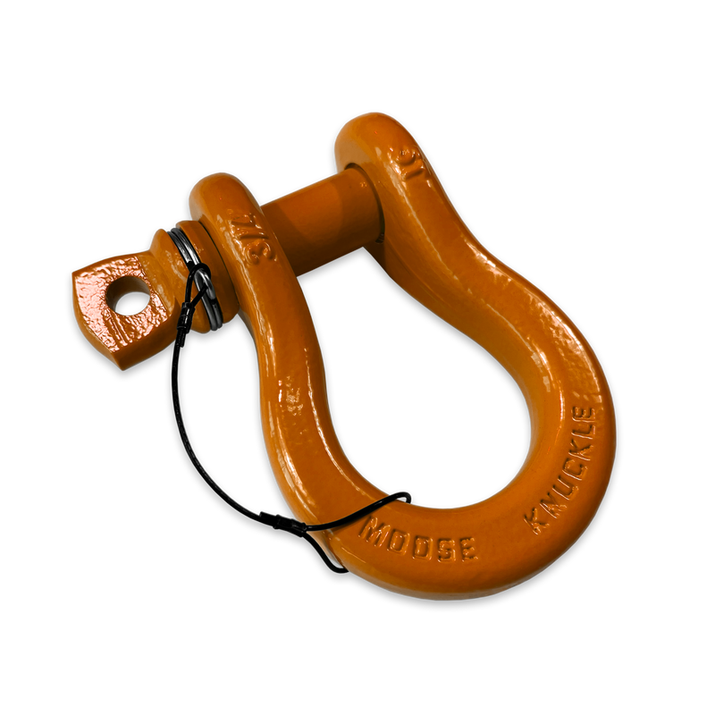Orange B'oh Recovery Spin Pin Shackle 3/4 - Aspire Auto Accessories