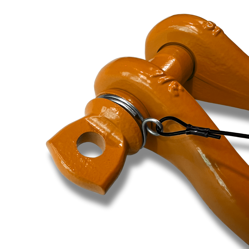 Orange B'oh Recovery Spin Pin Shackle 3/4 - Aspire Auto Accessories