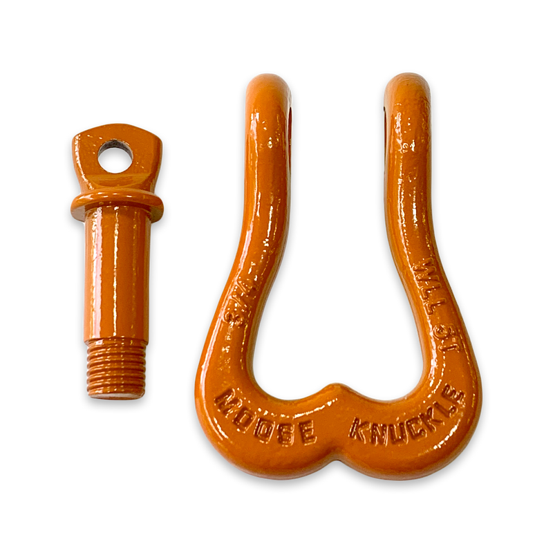 Orange Moose Knuckle XL Shackle 3/4 - Aspire Auto Accessories