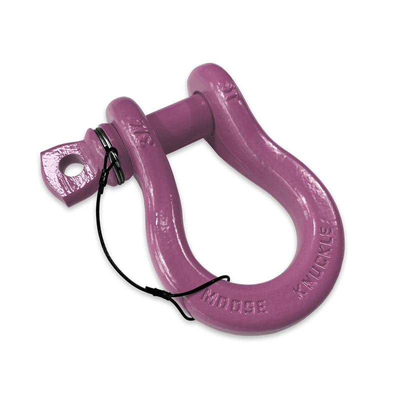 Pink B'oh Recovery Spin Pin Shackle 3/4 - Aspire Auto Accessories