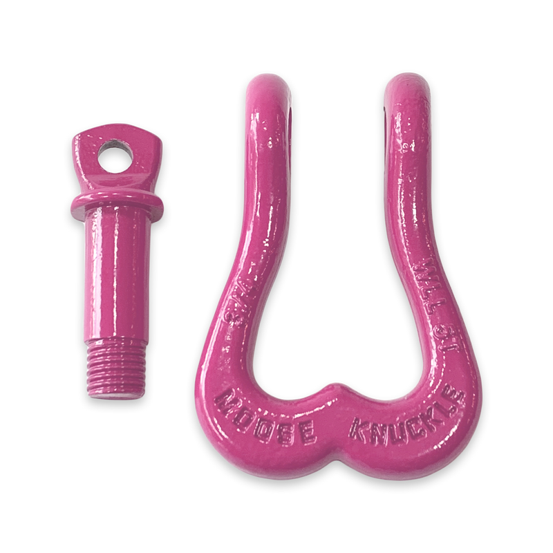 Pink Moose Knuckle XL Shackle 3/4 - Aspire Auto Accessories