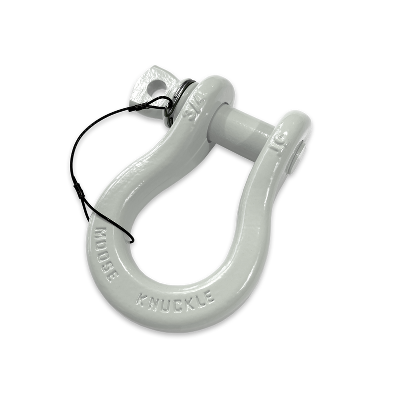 White B'oh Recovery Spin Pin Shackle 3/4 - Aspire Auto Accessories