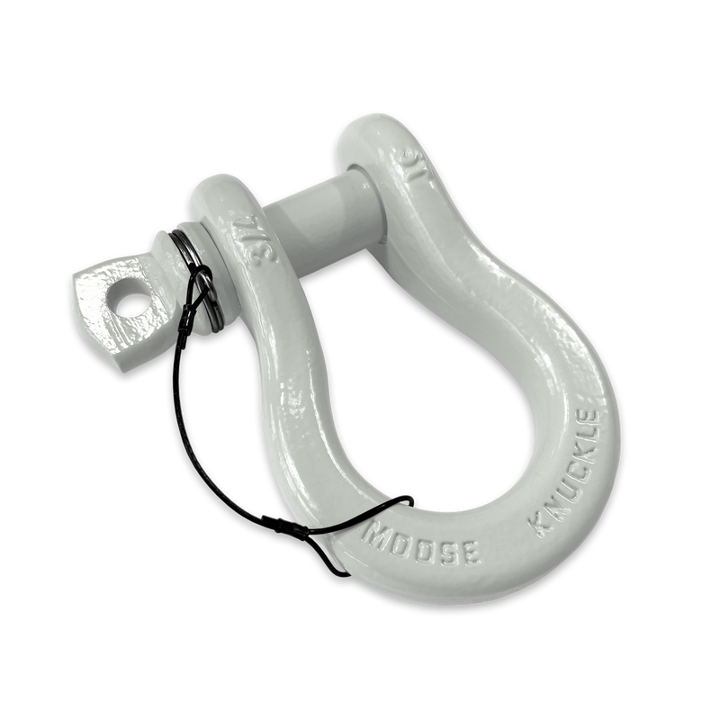 White B'oh Recovery Spin Pin Shackle 3/4 - Aspire Auto Accessories
