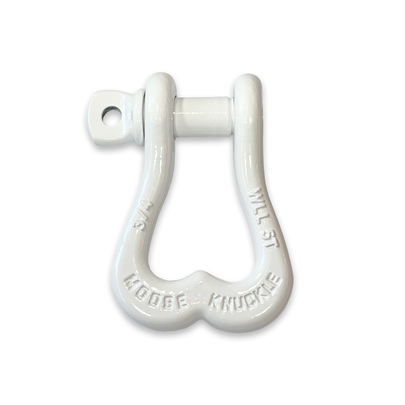 White Moose Knuckle XL Shackle 3/4 - Aspire Auto Accessories