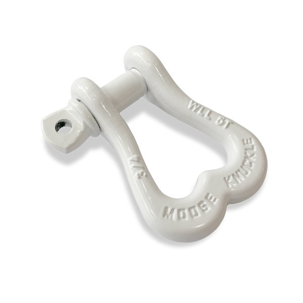 White Moose Knuckle XL Shackle 3/4 - Aspire Auto Accessories
