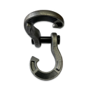 Raw Uncoated Jowl Recovery Split Shackle 3/4 - Aspire Auto Accessories