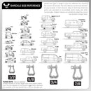 Raw Uncoated Moose Knuckle XL Shackle 3/4 - Aspire Auto Accessories