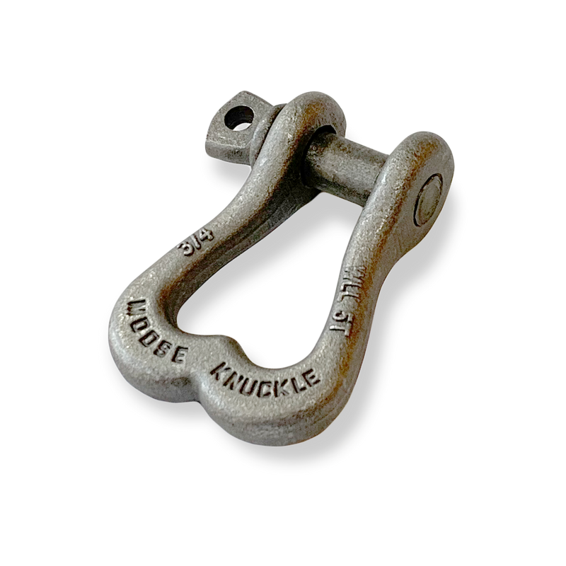 Raw Uncoated Moose Knuckle XL Shackle 3/4 - Aspire Auto Accessories