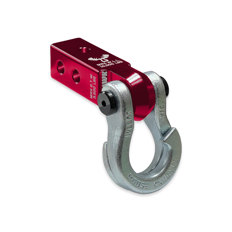 Jowl 3/4 Split Shackle and Red Mohawk 2.0 Receiver Combo - Aspire Auto Accessories