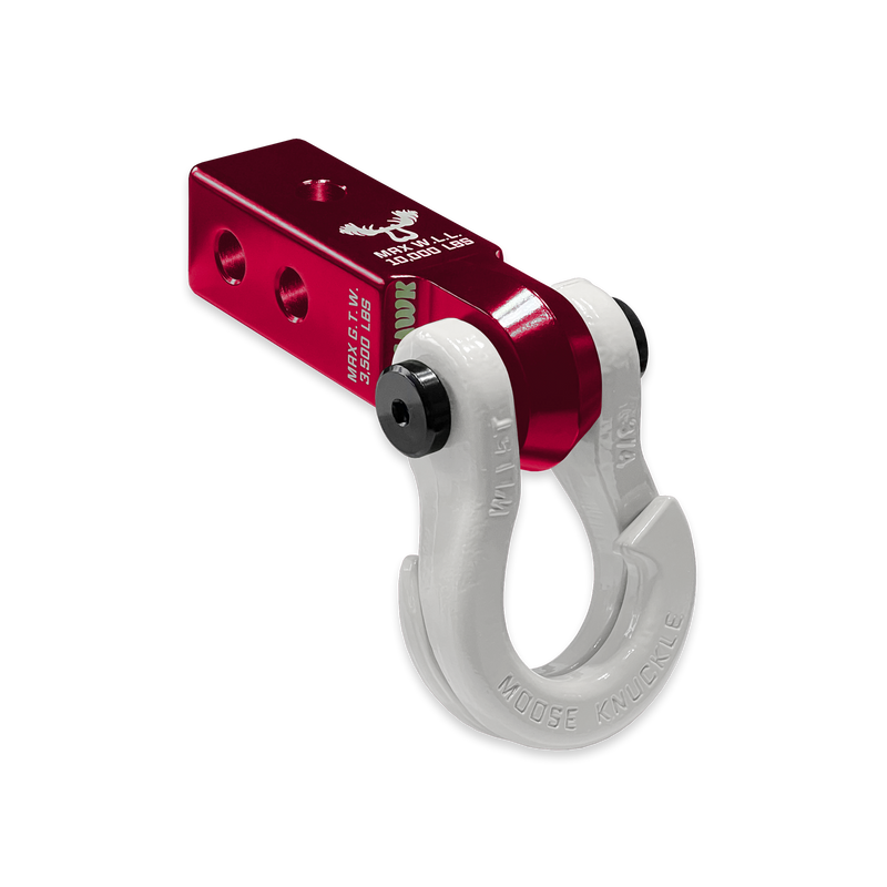 Jowl 3/4 Split Shackle and Red Mohawk 2.0 Receiver Combo - Aspire Auto Accessories