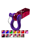 Red B'oh 3/4 Spin Pin Shackle and Mohawk 2.0 Receiver Combo - Aspire Auto Accessories