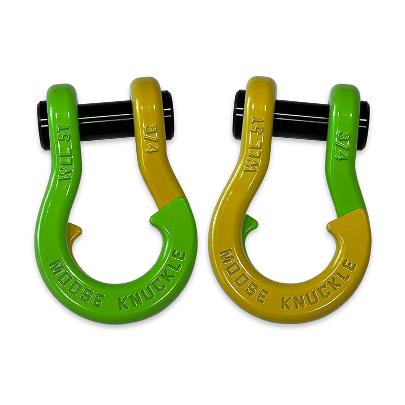 Green Jowl Recovery Split Shackle 3/4 - Aspire Auto Accessories