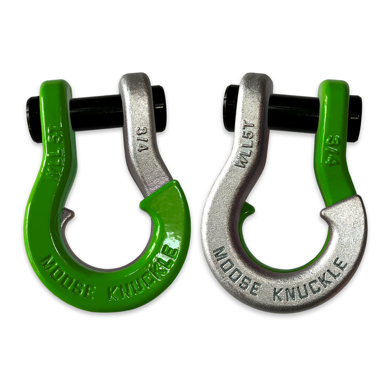 Green Jowl Recovery Split Shackle 3/4 - Aspire Auto Accessories
