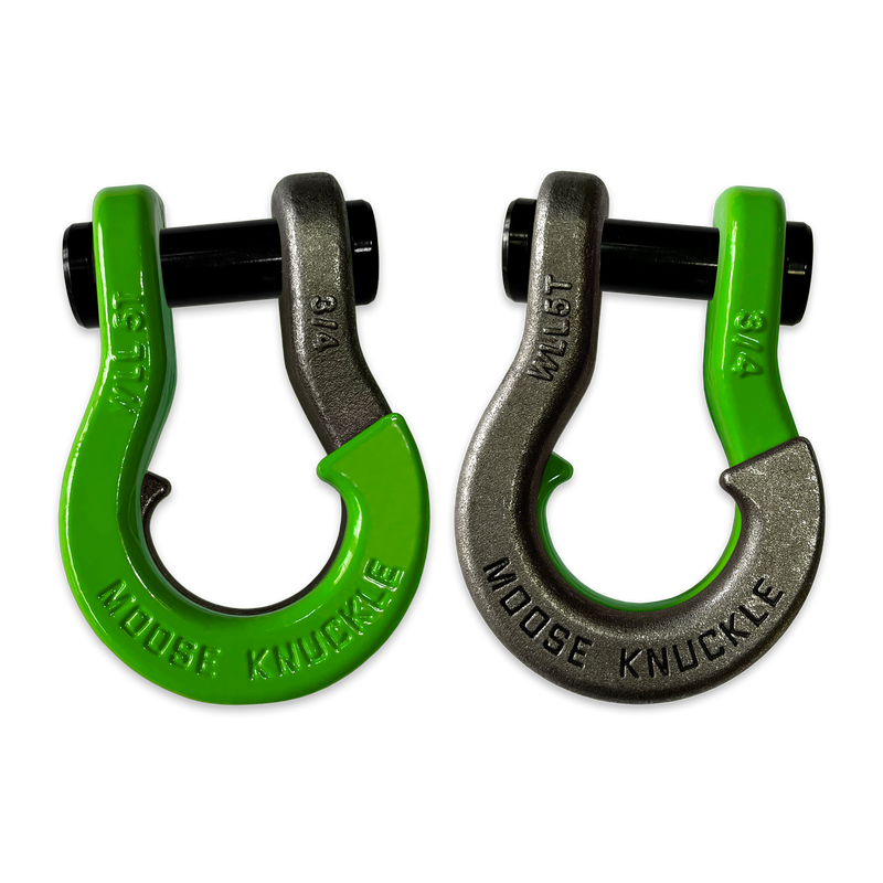 Green Jowl Recovery Split Shackle 3/4 - Aspire Auto Accessories