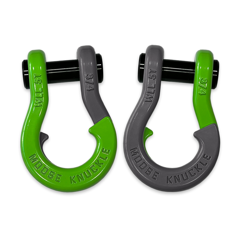Green Jowl Recovery Split Shackle 3/4 - Aspire Auto Accessories