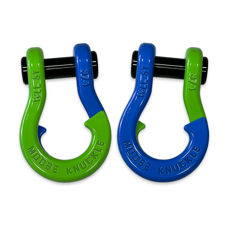 Green Jowl Recovery Split Shackle 3/4 - Aspire Auto Accessories