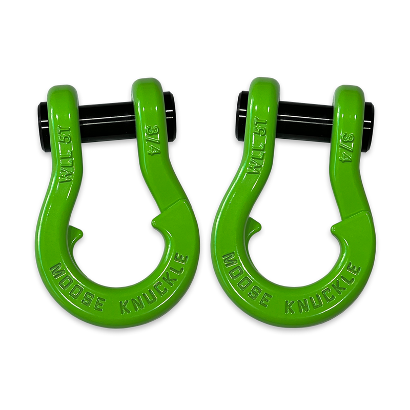 Green Jowl Recovery Split Shackle 3/4 - Aspire Auto Accessories