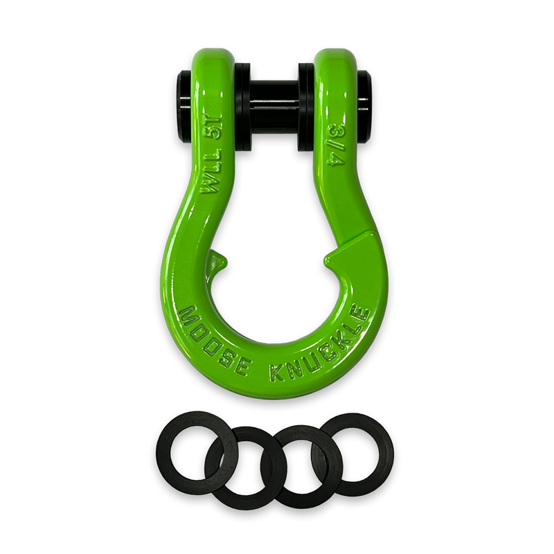 Green Jowl Recovery Split Shackle 3/4 - Aspire Auto Accessories