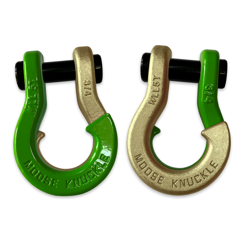 Green Jowl Recovery Split Shackle 3/4 - Aspire Auto Accessories