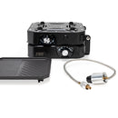 FSR Portable 2 Burner Camp Stove & Wind Screen