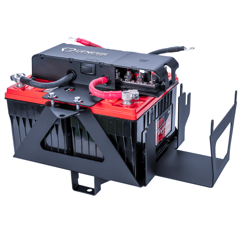 Genesis Offroad Dual Battery System for Jeep Wrangler JK (2007-2018) - Aspire Auto Accessories