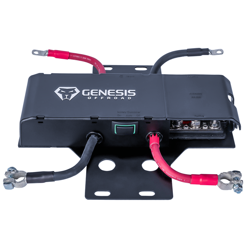 Genesis Offroad Dual Battery System for Jeep Wrangler JK (2007-2018) - Aspire Auto Accessories