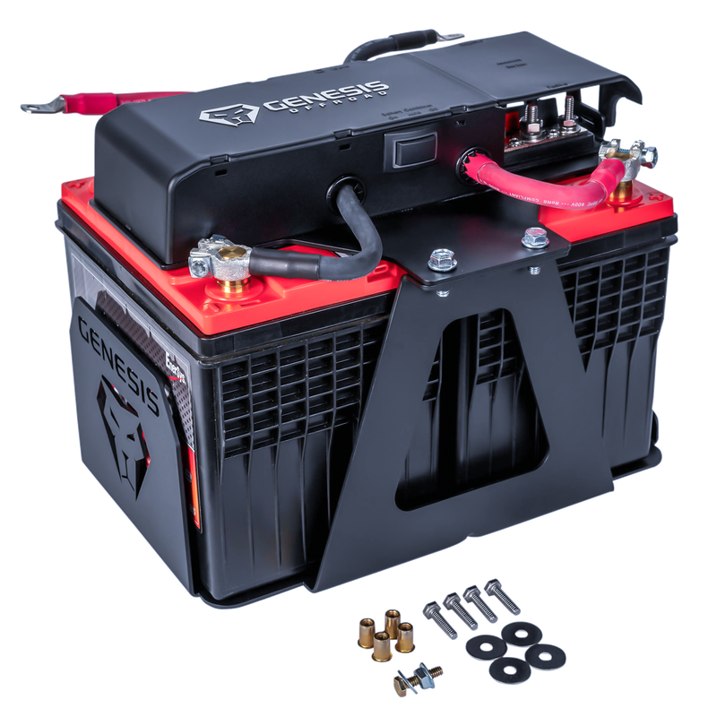 Genesis Offroad Dual Battery System for FJ Cruiser (2007-2014) - Aspire Auto Accessories