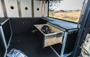 Alu-Cab Canopy Camper V2 - Toyota Tacoma 2005-Present 2nd & 3rd Gen. - Rear Double Drawer Module - 5' Bed - Aspire Auto Accessories