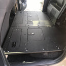 Goose Gear Second Row Seat Delete Plate System keeping Factory Back Wall for Tacoma Double Cab (2005-2023) - Aspire Auto Accessories