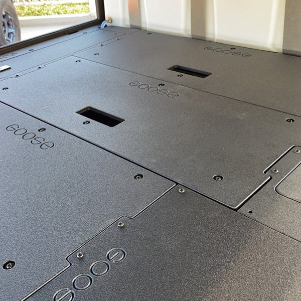 Goose Gear Alu-Cab Canopy Camper -Sleep Deck Panel - Double Drawer/Power Management Module to Double Drawer/Power Management Module for Tacoma (2005-2023) - Aspire Auto Accessories