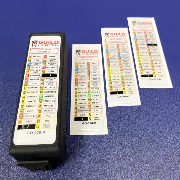 Guild Outfitters Taco Extended Fuse Cover for Tacoma (2016-2023)