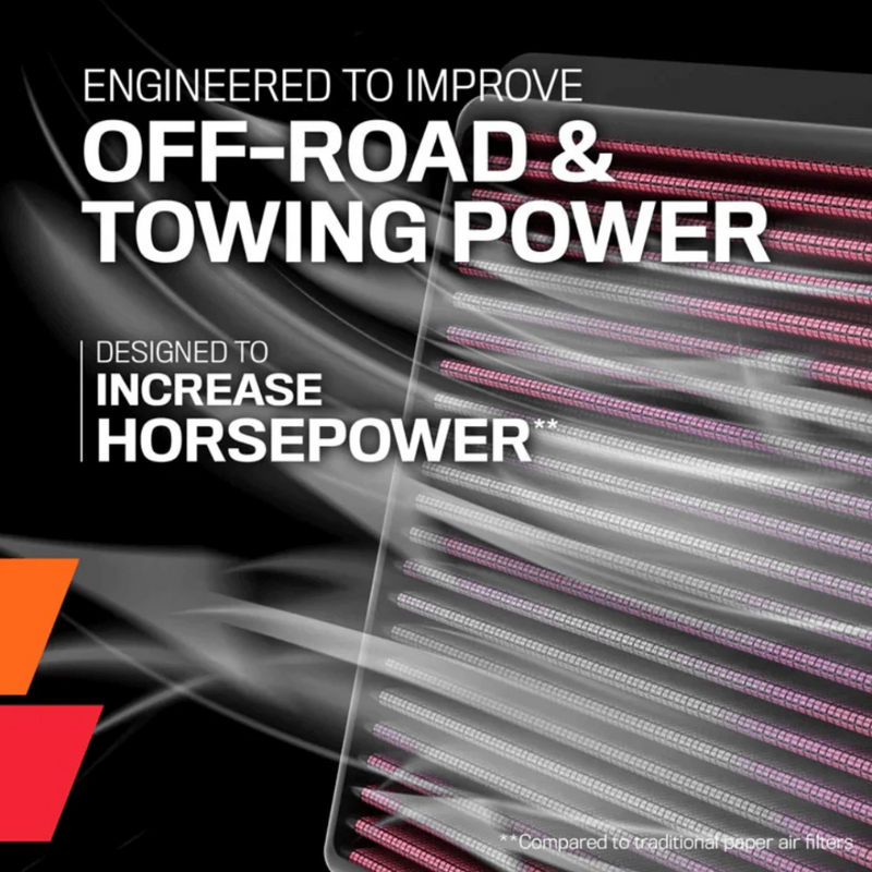 K&N Replacement Air Filter for Tacoma (2005-2023) - Aspire Auto Accessories