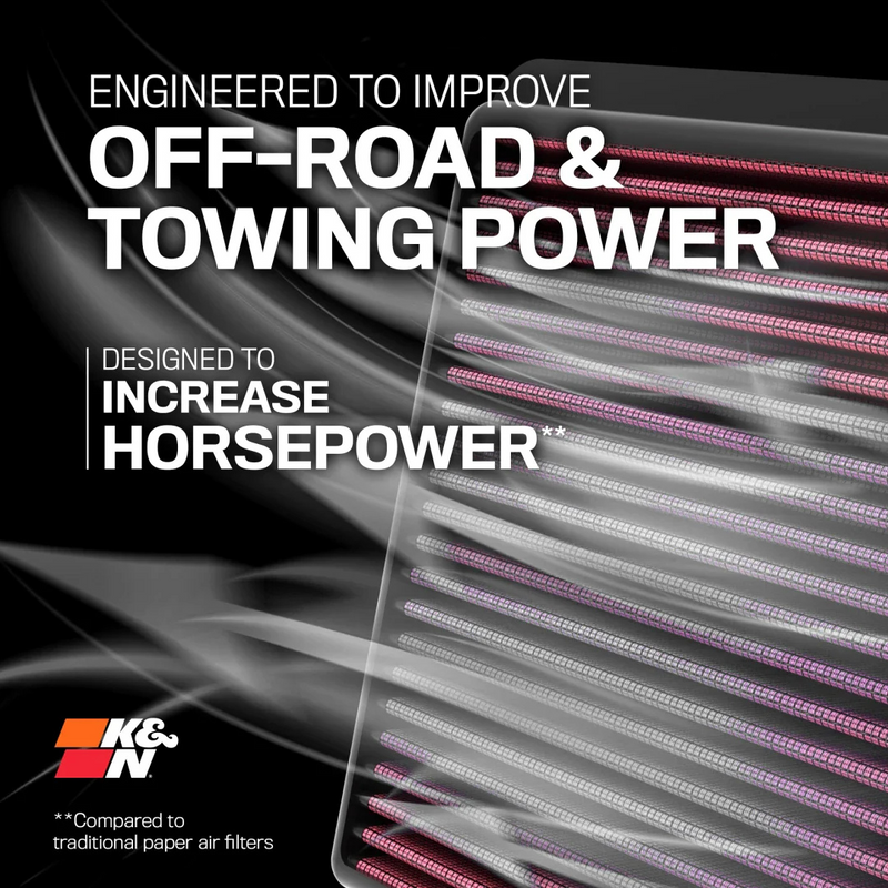 K&N Replacement Air Filter 4Runner (2010-2024) - Aspire Auto Accessories