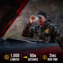 KC HiLites FLX™ 1K Magnetic Headlamp - Aspire Auto Accessories