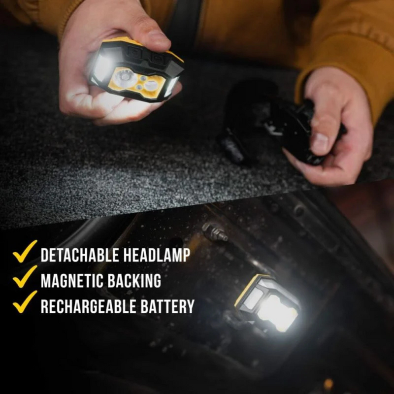 KC HiLites FLX™ 1K Magnetic Headlamp - Aspire Auto Accessories