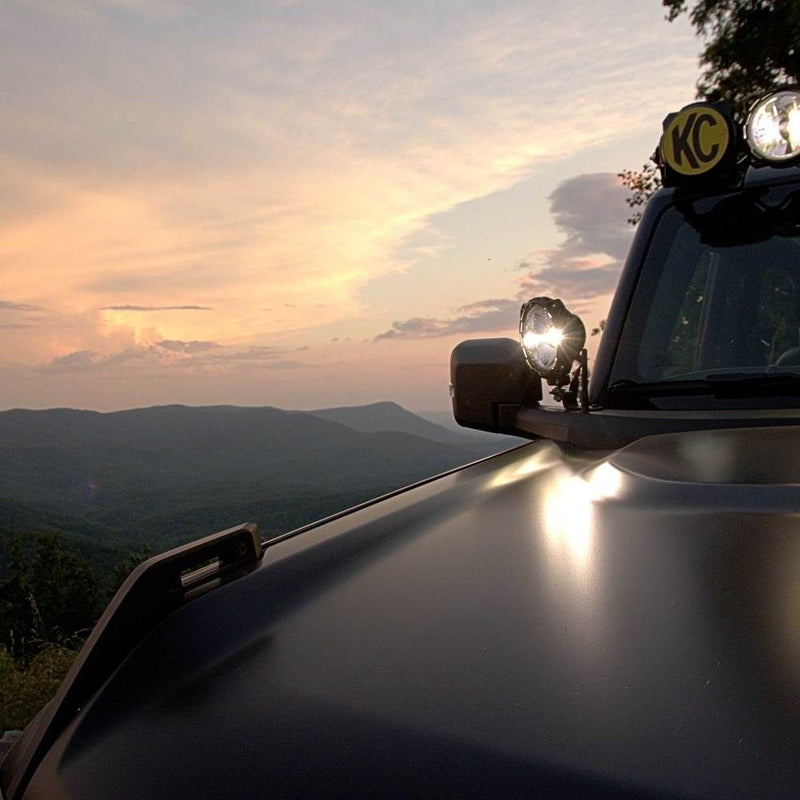 KC HiLites Gravity LED Pro6 Ditch Light Kit for Ford Bronco (2021-2024) - Aspire Auto Accessories