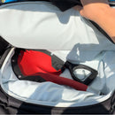 Krazy Beaver Mini Shovel with Black Guard (Textured Red Head / Black Handle)